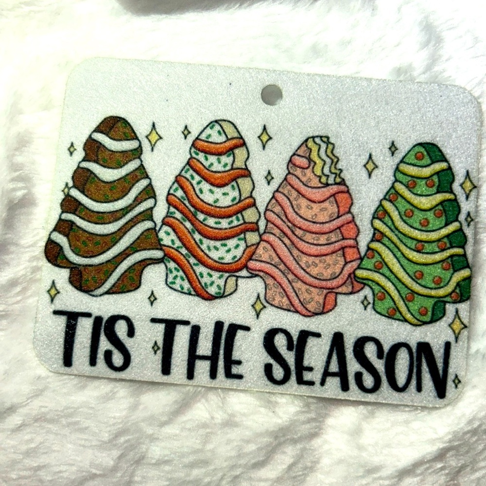 ‘Tis the season tree snacks air freshener